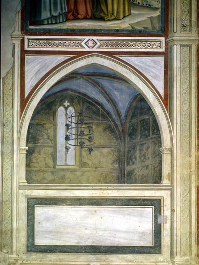 Gotische Architektur, ca. 1305 von Giotto di Bondone